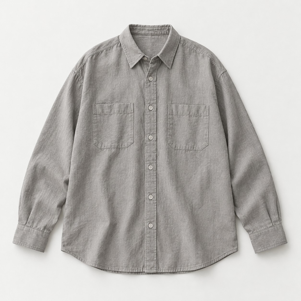 Overshirt cotton-linen shirt